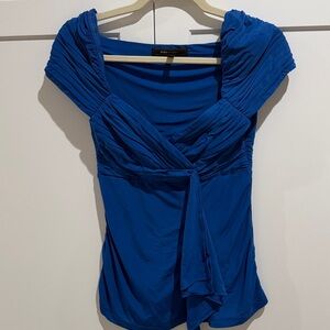 BCBGMAXAZRIA Blue Women's Top XXS